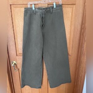 Universal Thread sailor Wide-Leg Chinos in Olive jeans